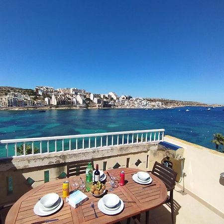 세인트폴스베이 Blue Harbour Seafront Penthouse With Large Terrace With Panoramic Sea Views - By Getawaysmalta 아파트 외부 사진